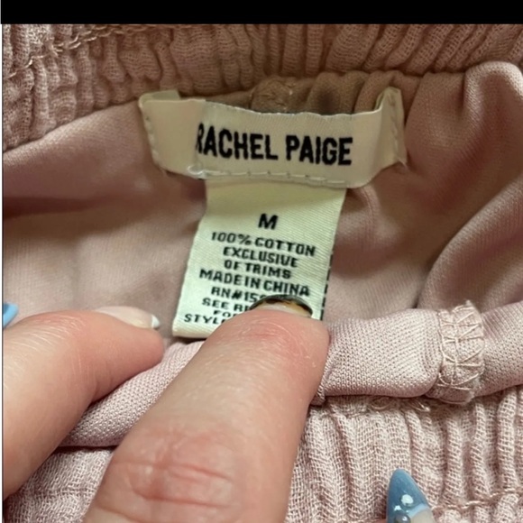 Pink Button-Up Set - Picture 2 of 3